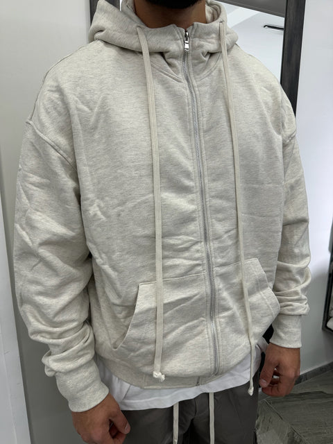 FELPA ZIP OVER PREMIUM