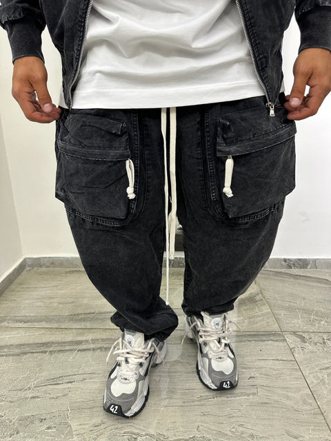 CARGO FRONT STONEWASHED