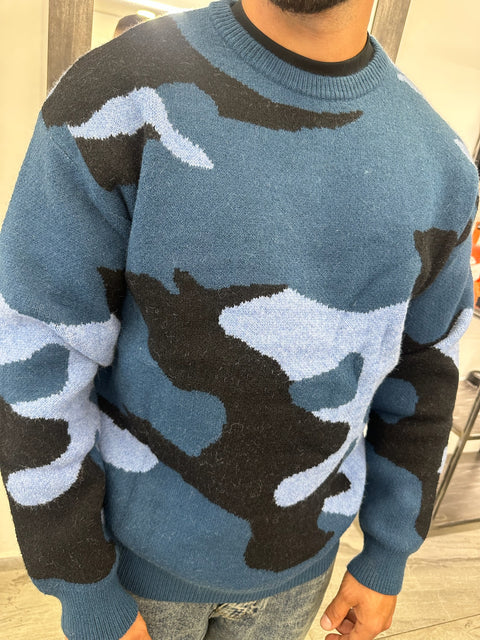 MAGLIONE CAMO