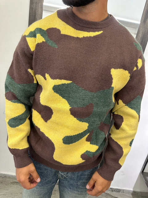 MAGLIONE CAMO