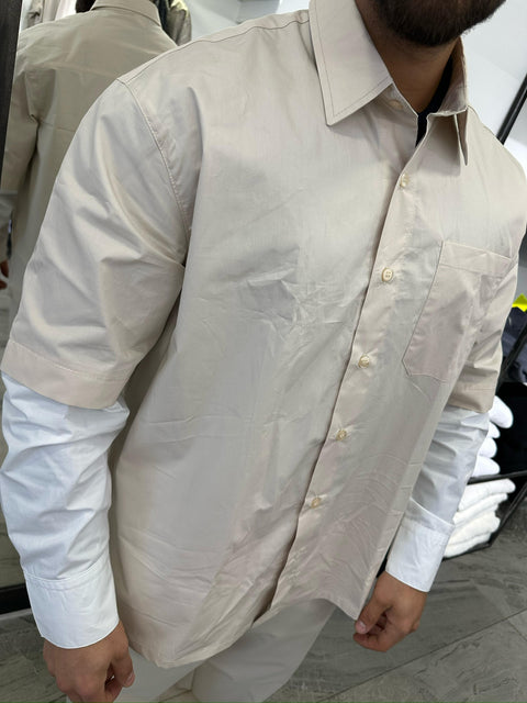 CAMICIA DOUBLE SLEEVE