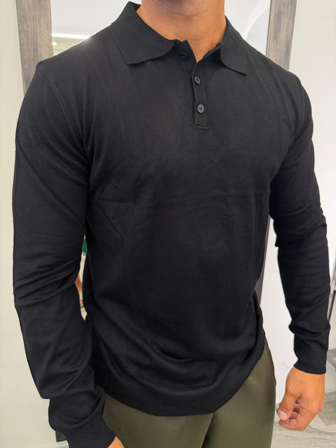 POLO SLIM MANICA LUNGA 8501