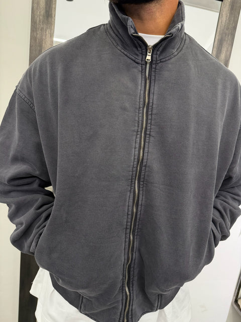 FELPA COLLETTO ZIP SLAVATA