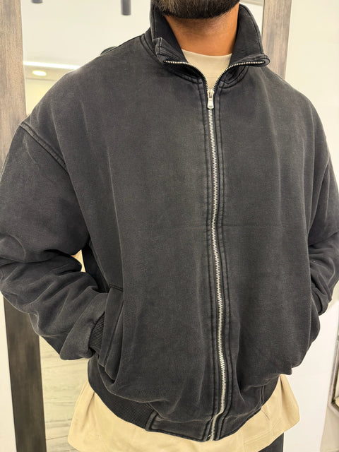 FELPA COLLETTO ZIP SLAVATA