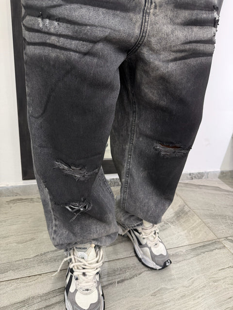 JEANS SUPER BAGGY DARK