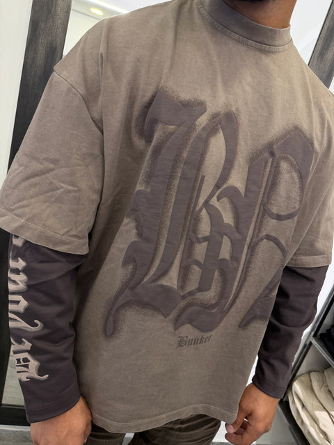 T-SHIRT DOUBLE SLEEVE GOTIC