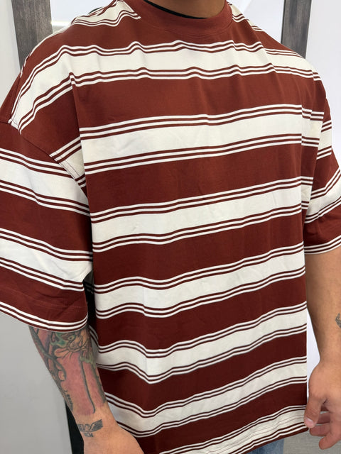 T-SHIRT OVER RIGHE mod. MIU