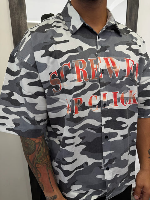 CAMICIA CAMO SCREWED