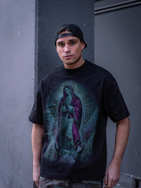 T-SHIRT GREEN VIRGIN