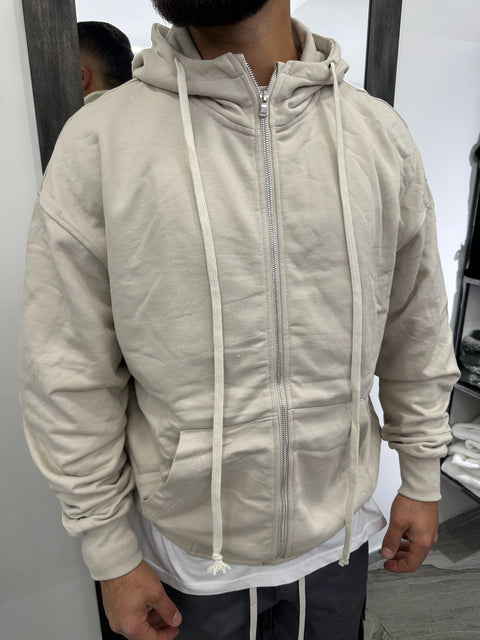 FELPA ZIP OVER PREMIUM