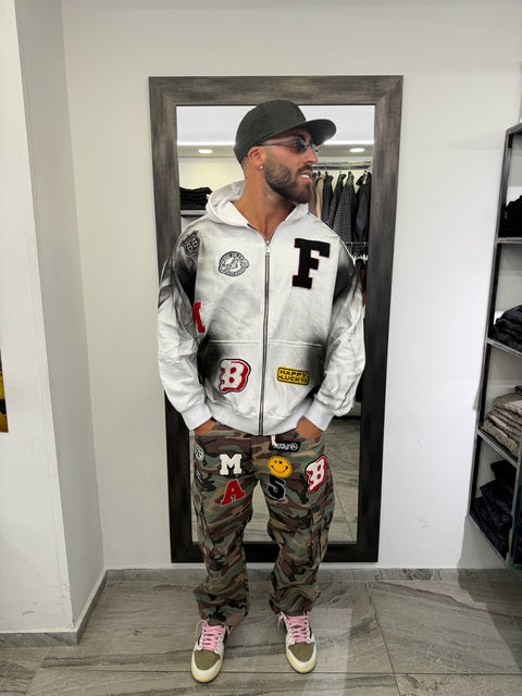 FELPA ZIP PATCH 256