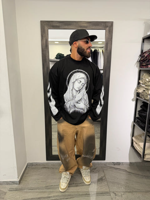 T-SHIRT LONG SLEEVE VIRGIN