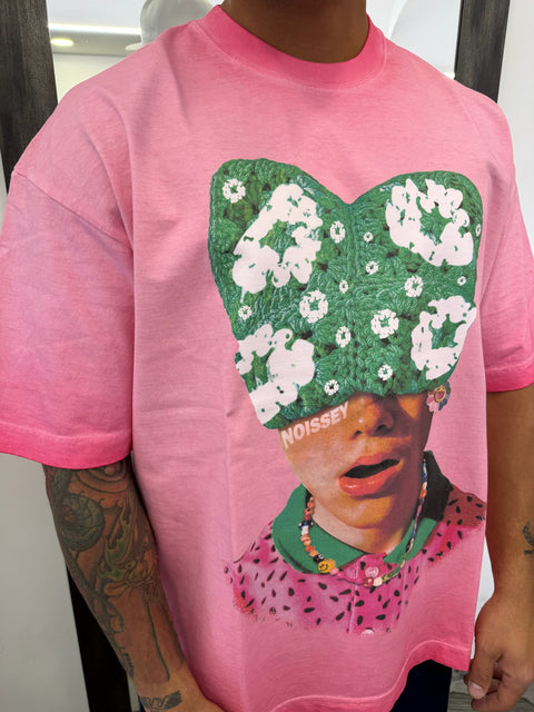 T-SHIRT DOPAMINE KITTY CAP