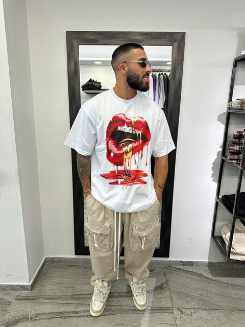 T-SHIRT DRIP LIPS