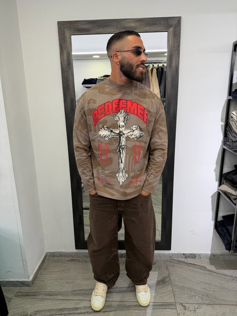 LONGSLEEVE CAMO CROCE 258