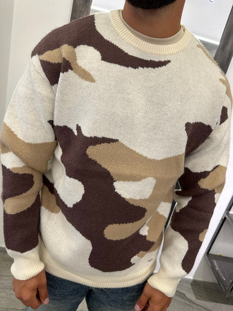 MAGLIONE CAMO