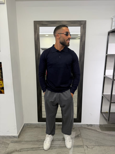 POLO SLIM MANICA LUNGA 8501