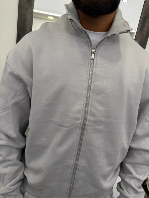 FELPA ZIP COLLETTO (FELPATA)