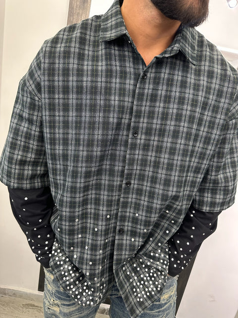 CAMICIA DOUBLE SLEEVE BNKR