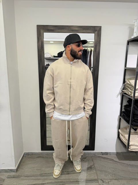 FELPA ZIP COLLETTO (FELPATA)