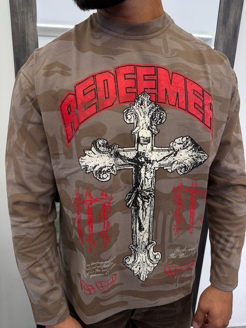 LONGSLEEVE CAMO CROCE 258