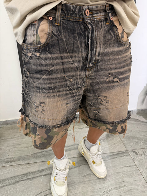 SHORTS ARMY BLACK