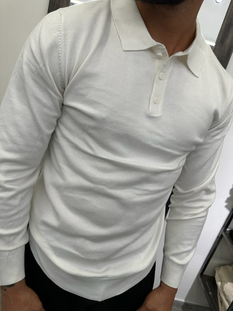 POLO SLIM MANICA LUNGA