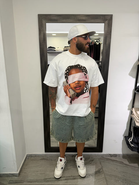 T-SHIRT PINK HEADSCARF