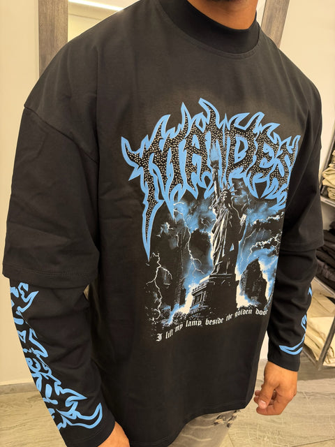 T-SHIRT DOUBLE SLEEVE LIBERTY