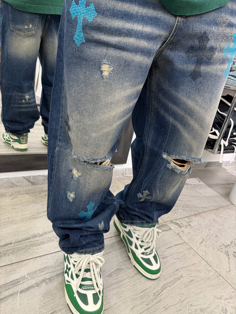 JEANS BAGGY mod. CHROME