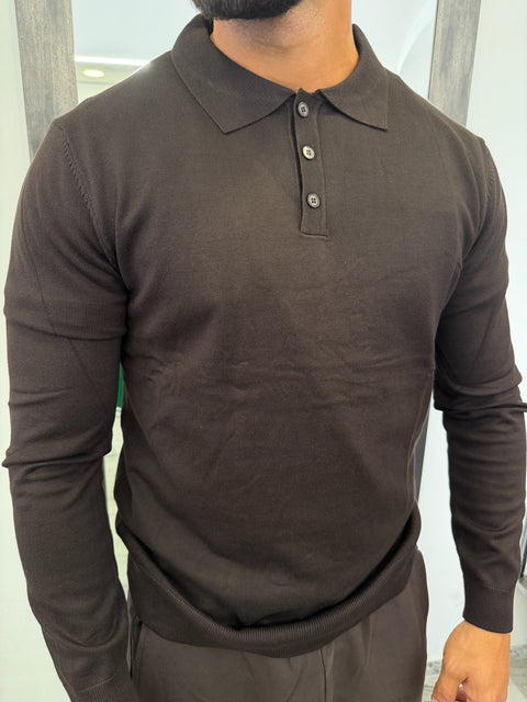 POLO SLIM MANICA LUNGA 8501