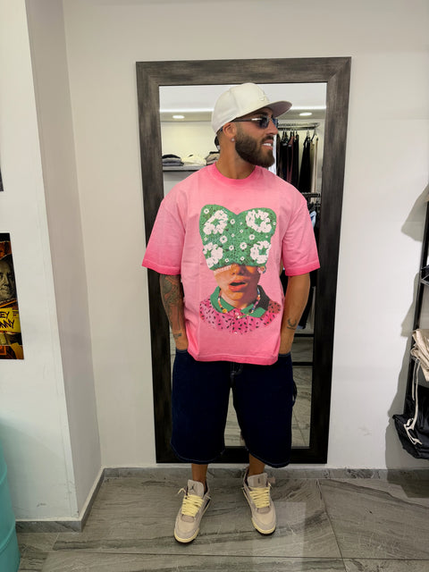 T-SHIRT DOPAMINE KITTY CAP