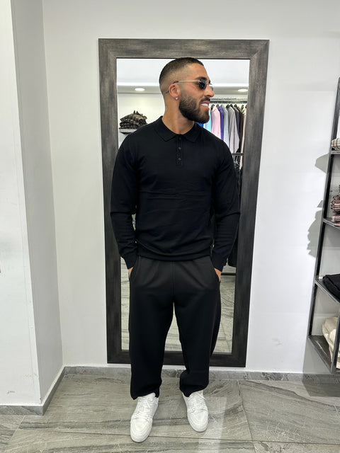 POLO SLIM MANICA LUNGA