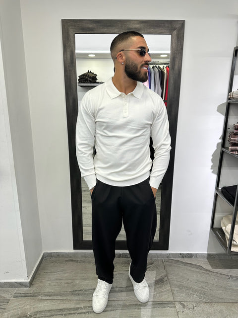 POLO SLIM MANICA LUNGA