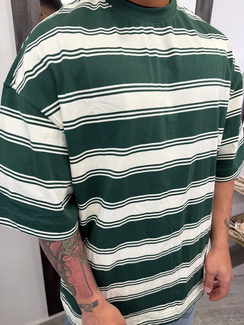 T-SHIRT OVER RIGHE mod. MIU