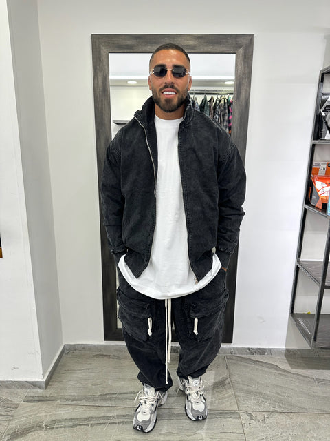 CARGO FRONT STONEWASHED