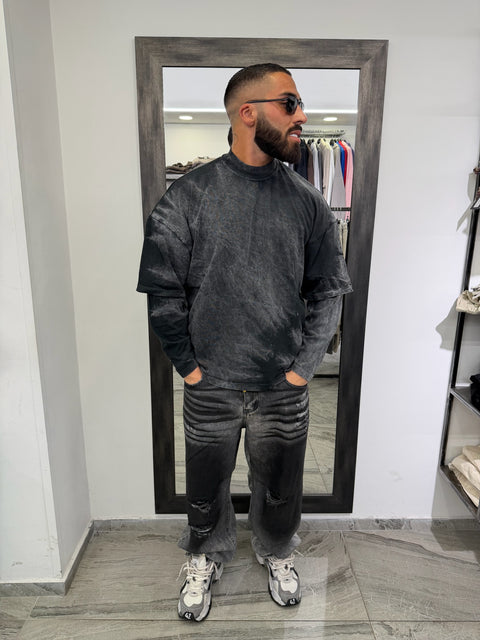 T-SHIRT DOUBLE SLEEVE LEGATURE