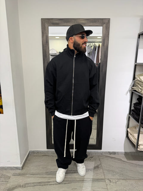 FELPA ZIP COLLETTO (FELPATA)