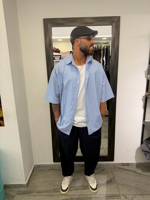 CAMICIA RIGHE OVER