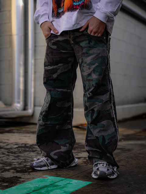 PANTA CAMO GREEN