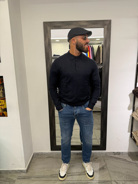 POLO MANICHE LUNGHE SLIM