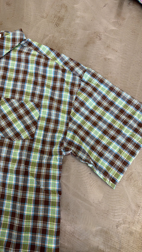 CAMICIA MANICA CORTA QUADRI PRMD