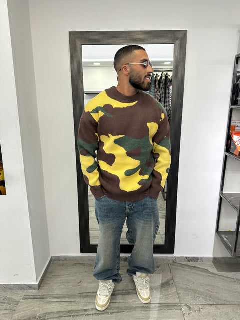 MAGLIONE CAMO