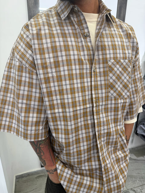 CAMICIA QUADRI OVER