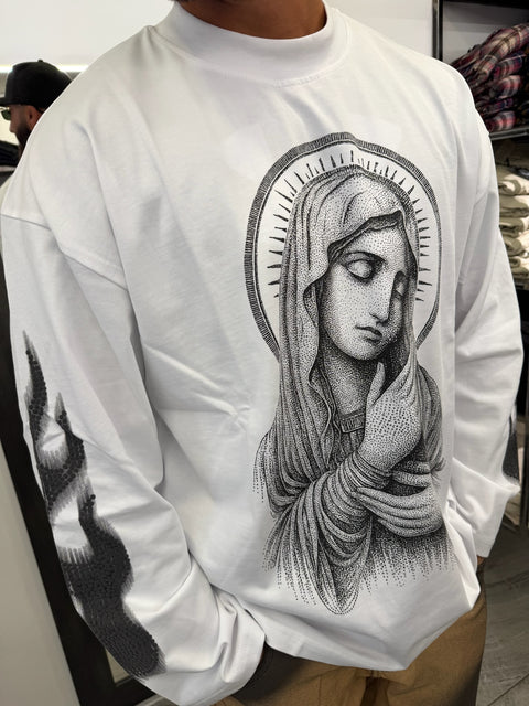 T-SHIRT LONG SLEEVE VIRGIN