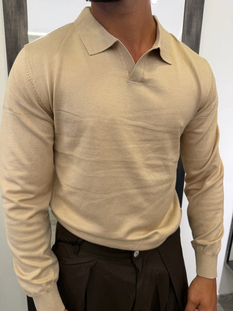 POLO SLIM SENZA BOTTONI