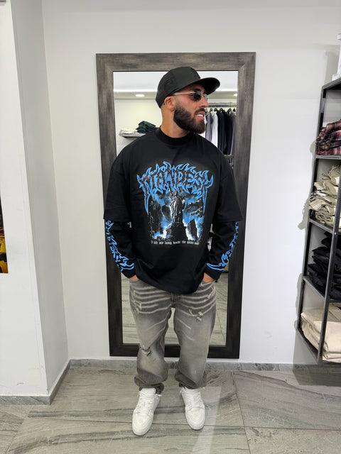 T-SHIRT DOUBLE SLEEVE LIBERTY