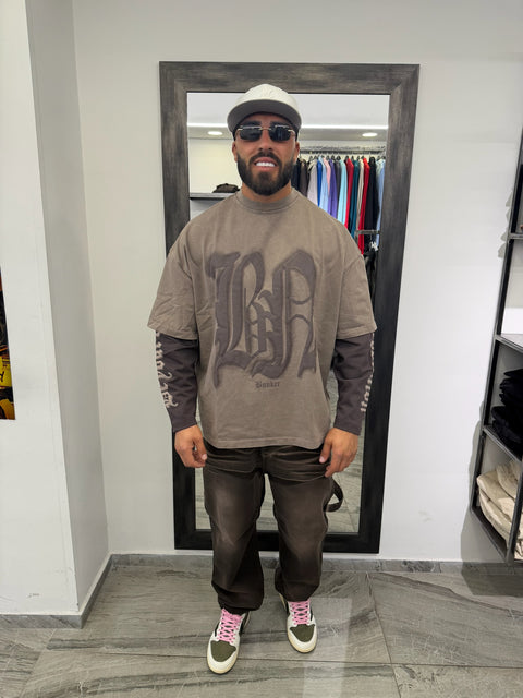 T-SHIRT DOUBLE SLEEVE GOTIC