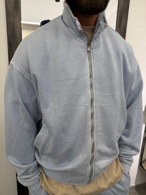 FELPA COLLETTO ZIP SLAVATA