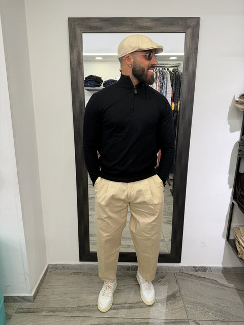 MAGLIONCINO MEZZA ZIP